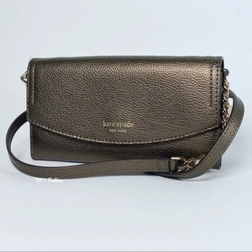 Kate Spade Eva Chain Wallet Clutch Crossbody  Bag